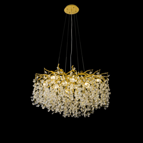 Подвесная люстра iLamp Savage 8006-D800 GD изображение в интернет-магазине Cramer Light фото 2