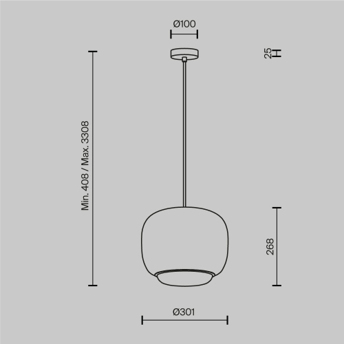 Подвесной светильник Maytoni Brio MOD466PL-L12W3K изображение в интернет-магазине Cramer Light фото 6