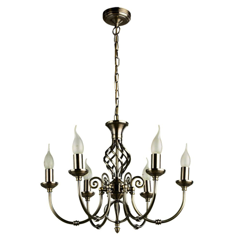 Подвесная люстра Arte Lamp Zanzibar A8392LM-6AB изображение в интернет-магазине Cramer Light фото 4