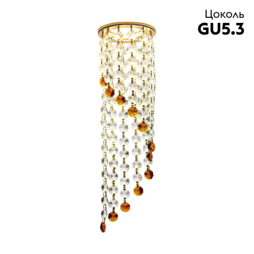 Встраиваемый светильник Ambrella Light K3440 CL/BR/G изображение в интернет-магазине Cramer Light фото 3