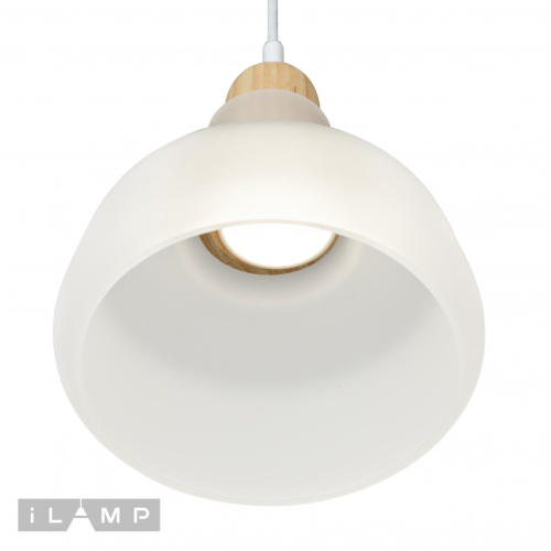 Подвесной светильник iLamp Puro AP9006-1B WH изображение в интернет-магазине Cramer Light фото 3