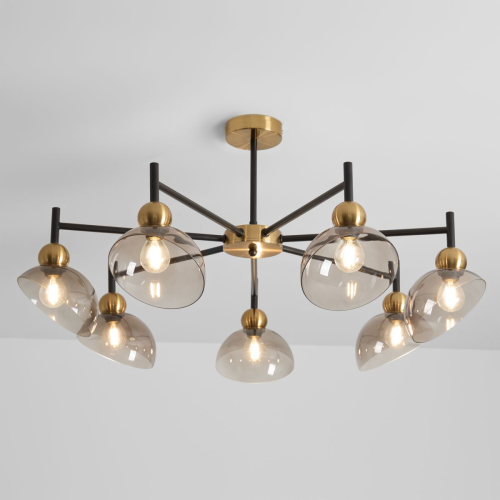 Люстра на штанге Freya Balla FR5560PL-07GB изображение в интернет-магазине Cramer Light фото 4