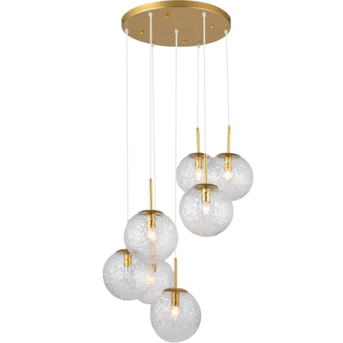 Подвесной светильник Toplight Alyse TL1215H-07TR изображение в интернет-магазине Cramer Light