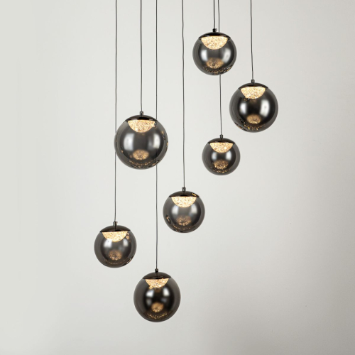 Подвесной светильник Modelux ML.2338.7 BK изображение в интернет-магазине Cramer Light фото 5