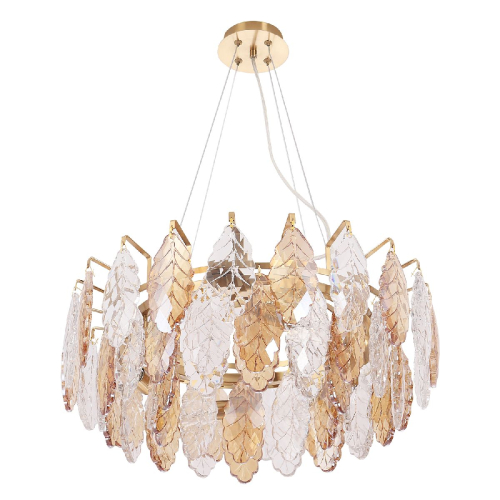 Подвесная люстра Crystal Lux TREVI SP6 BRASS изображение в интернет-магазине Cramer Light фото 4