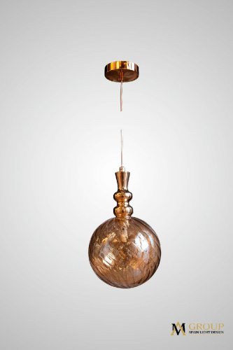 Подвесной светильник AM Group AM354-D130 AMBER изображение в интернет-магазине Cramer Light фото 3