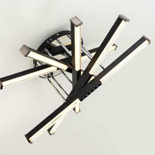 Потолочный светильник Modelight MDL.9371.600CL BK изображение в интернет-магазине Cramer Light фото 7