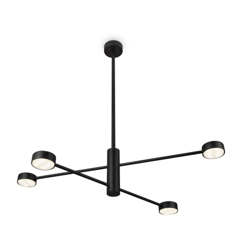 Люстра на штанге Freya Tactic FR5363CL-04B изображение в интернет-магазине Cramer Light фото 2