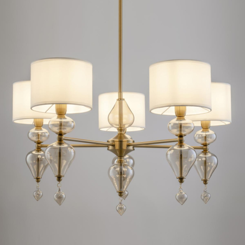 Люстра на штанге Freya Raise FR5369CL-05BS изображение в интернет-магазине Cramer Light фото 7