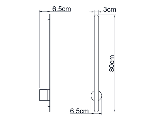 Настенный светильник Italline IT08-8020 black изображение в интернет-магазине Cramer Light фото 4