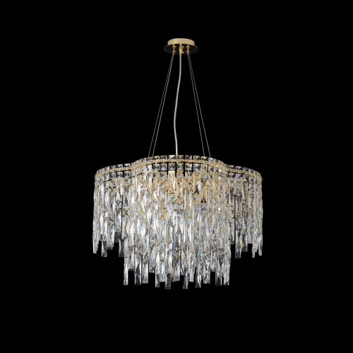 Подвесная люстра Crystal Lux ABRIL SP12 GOLD изображение в интернет-магазине Cramer Light фото 4
