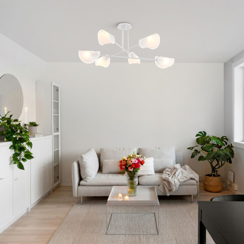 Потолочная люстра Freya Mallow FR5228PL-06W изображение в интернет-магазине Cramer Light фото 12