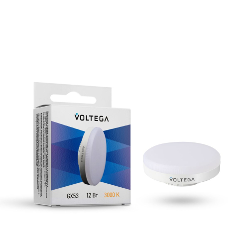 Лампа светодиодная Voltega GX53 12W 3000K 7234 изображение в интернет-магазине Cramer Light