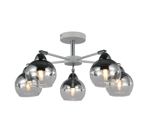 Люстра на штанге Freya Jasper FR5225PL-05W изображение в интернет-магазине Cramer Light