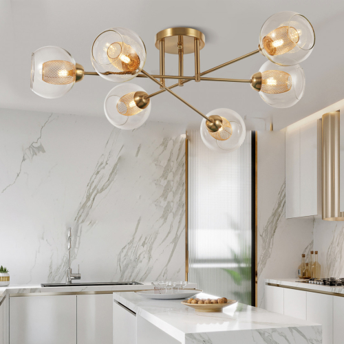 Потолочная люстра Arte Milano Neapolis 272880/6 GD изображение в интернет-магазине Cramer Light фото 9