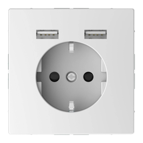 Розетка компьютерная USBx2 Schneider Electric Merten D-Life MTN2366-6035 дополнительное фото
