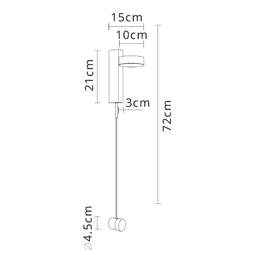 Настенный светильник Arte Lamp Mirach A2142AP-10BK изображение в интернет-магазине Cramer Light фото 4