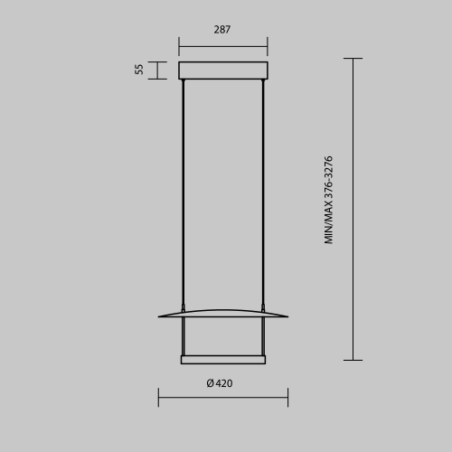Подвесной светильник Maytoni Ambience MOD280PL-L23B3K1 изображение в интернет-магазине Cramer Light фото 6