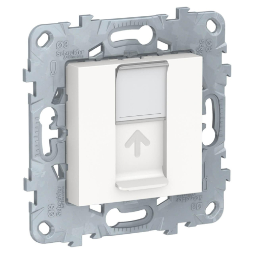 Розетка компьютерная RJ45 Schneider Electric Unica New Cat. 5e UTP NU541118 дополнительное фото