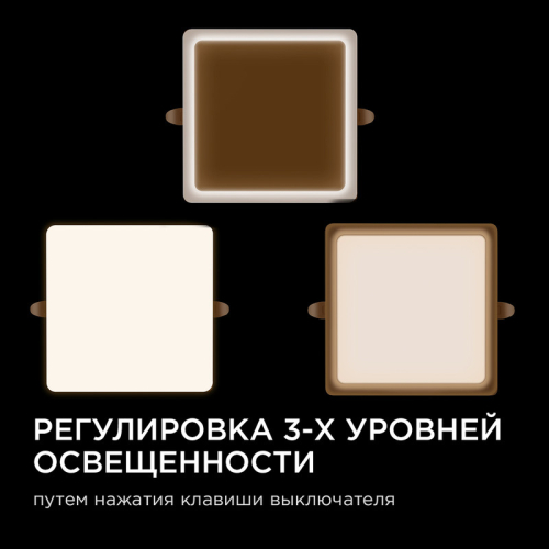 Встраиваемая светодиодная панель Apeyron FLP 06-118 изображение в интернет-магазине Cramer Light фото 8