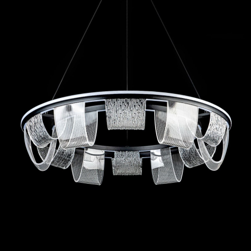 Подвесная люстра LED4U L7706-800 BK изображение в интернет-магазине Cramer Light
