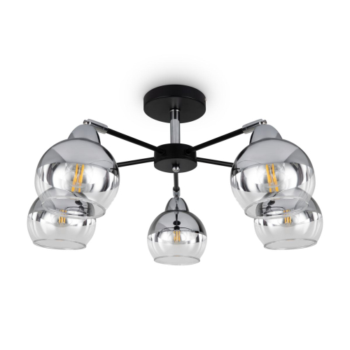 Люстра на штанге Freya Jasper FR5225PL-05B изображение в интернет-магазине Cramer Light фото 7