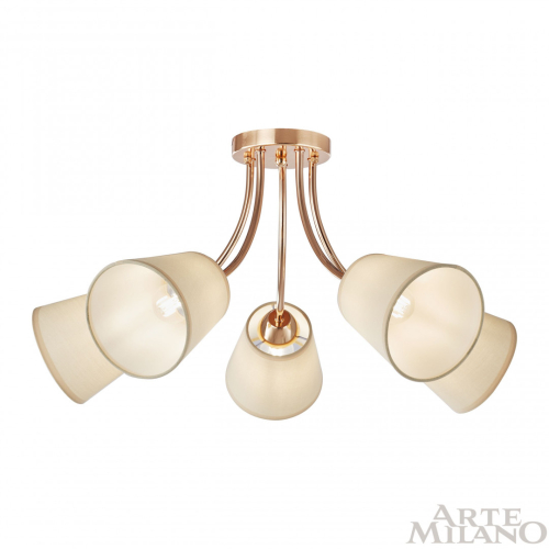 Потолочная люстра Arte Milano Napoli 339546/5 FGD изображение в интернет-магазине Cramer Light фото 8