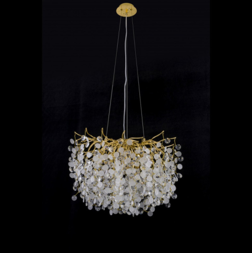 Подвесная люстра iLamp Savage 7204-D600 GD изображение в интернет-магазине Cramer Light фото 2