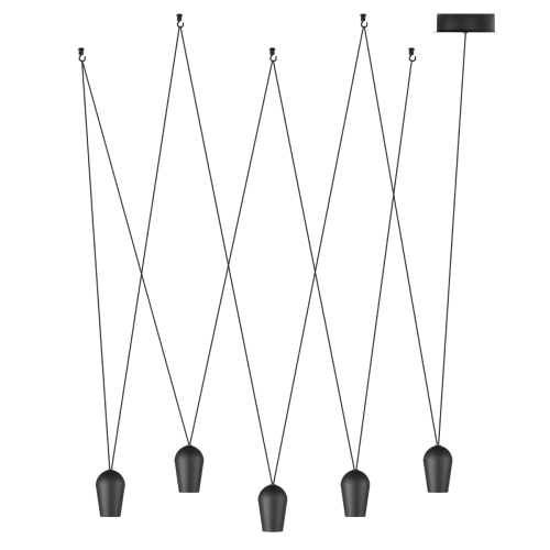 Подвесной светильник Loft IT Blackout 10357/5 изображение в интернет-магазине Cramer Light