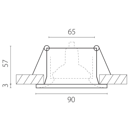 Встраиваемый светильник MR16 Lightstar Levigo Base 010066 изображение в интернет-магазине Cramer Light фото 3