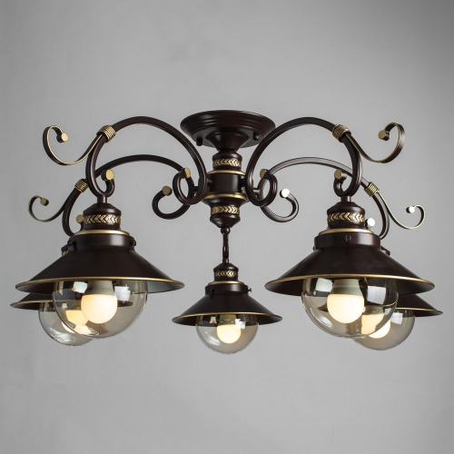 Потолочная люстра Arte Lamp 7 A4577PL-5CK изображение в интернет-магазине Cramer Light фото 5