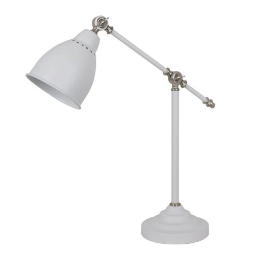 Настольная лампа Arte Lamp Braccio A2054LT-1WH изображение в интернет-магазине Cramer Light