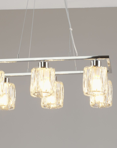 Подвесная люстра Moderli Prismique V11709-6P изображение в интернет-магазине Cramer Light фото 4