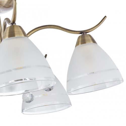 Подвесная люстра Arte Milano Amalfi 334756/5 AB изображение в интернет-магазине Cramer Light фото 8