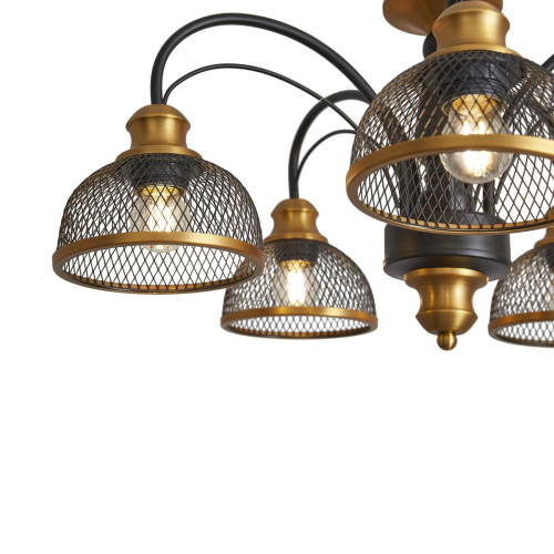 Подвесная люстра Freya Caz FR5527PL-05BBZ изображение в интернет-магазине Cramer Light фото 10