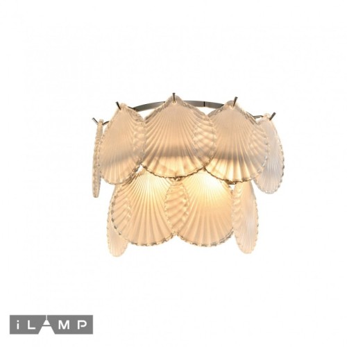 Настенный светильник iLamp Soho W2546-2 Nickel изображение в интернет-магазине Cramer Light