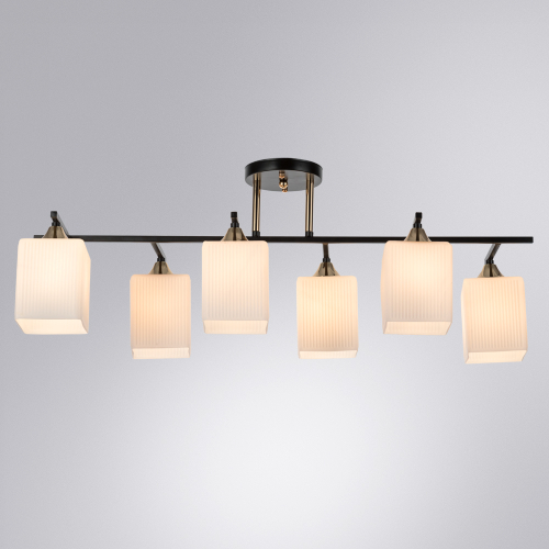 Потолочная люстра Arte Lamp Merope A4071PL-6BK изображение в интернет-магазине Cramer Light фото 2