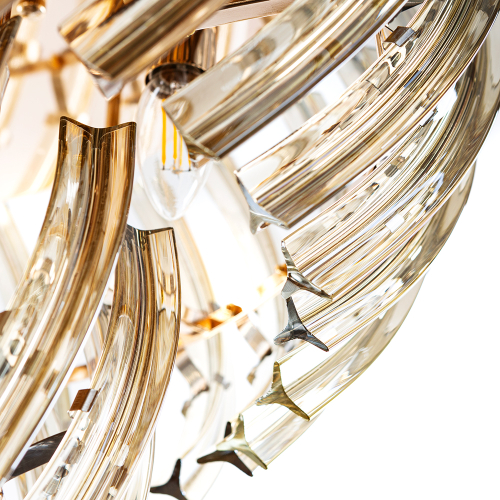 Потолочная люстра Arte Lamp Ella A1054PL-9GO изображение в интернет-магазине Cramer Light фото 5
