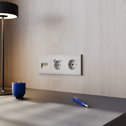 Розетка с USB, A+C Voltum S70 VLS040503 дополнительное фото фото 5
