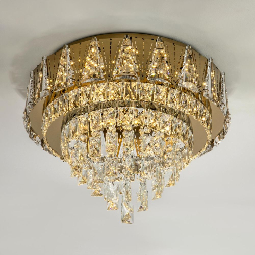 Потолочная люстра LED4U L9437-500 GD с УД изображение в интернет-магазине Cramer Light фото 7