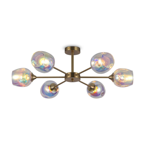 Люстра на штанге Freya Hubble FR5223PL-06C изображение в интернет-магазине Cramer Light