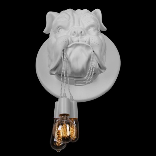 Настенный светильник Loft IT Bulldog 10177 White изображение в интернет-магазине Cramer Light фото 4