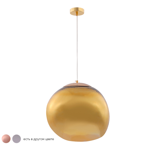 Подвесной светильник Crystal Lux MALAGA SP1 D360 GOLD изображение в интернет-магазине Cramer Light фото 2