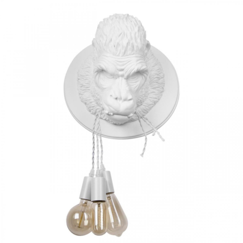 Настенный светильник Loft IT Gorilla 10178 White изображение в интернет-магазине Cramer Light
