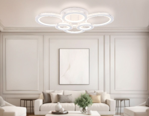Потолочная люстра Ambrella Light Acrylica Original FA8874 изображение в интернет-магазине Cramer Light фото 7