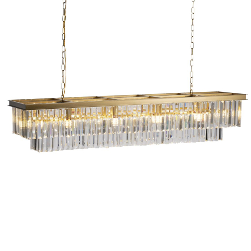 Каскадная люстра Loft IT Prism Clear 10019/1200R изображение в интернет-магазине Cramer Light фото 3