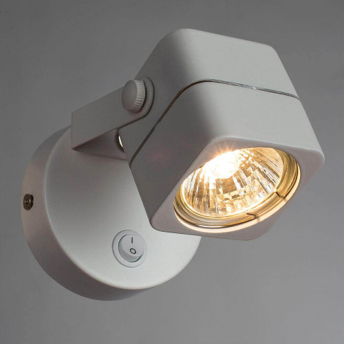 Спот Arte Lamp Lente A1314AP-1WH изображение в интернет-магазине Cramer Light фото 3