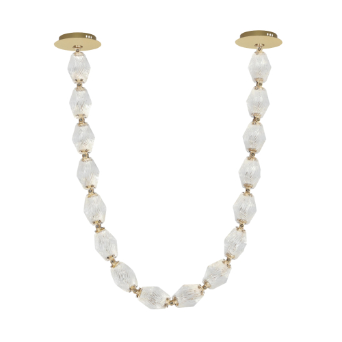 Подвесной светильник Delight Collection OWD865-16 brass/clear изображение в интернет-магазине Cramer Light