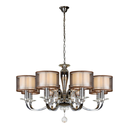 Подвесная люстра iLamp Mario RM16001/8CR изображение в интернет-магазине Cramer Light