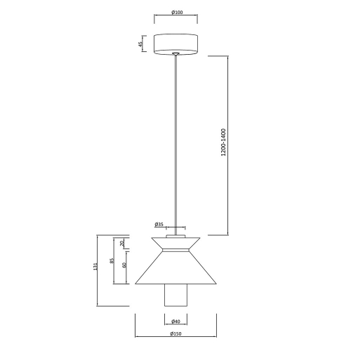 Подвесной светильник Moderli Ori V10886-PL изображение в интернет-магазине Cramer Light фото 6